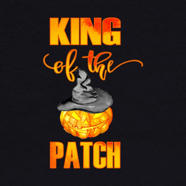 Halloween Mens Costume Funny King Of The Patch Matching by Kimmicsts